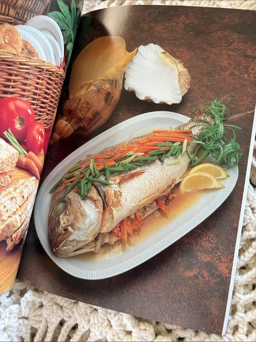 Taste of Life Cookbook by Julie Stafford - Colorful Food Cover